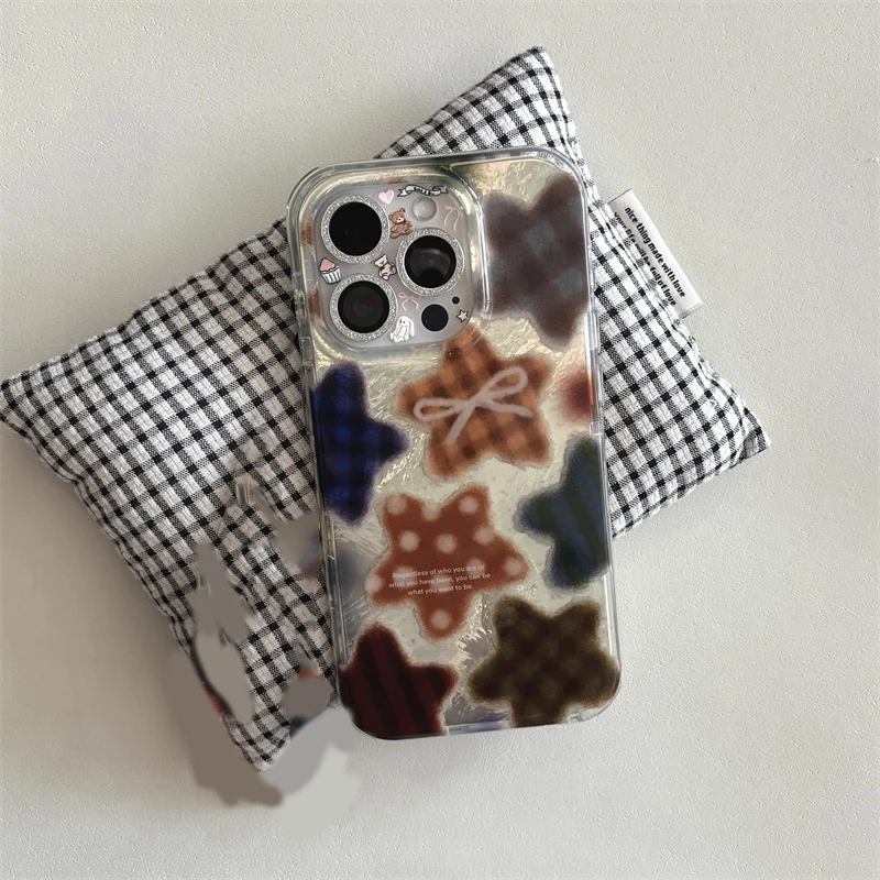 Korean Winter Cute Brown Check - Phone Cases Xr Cute บทวิจารณ์และราคา