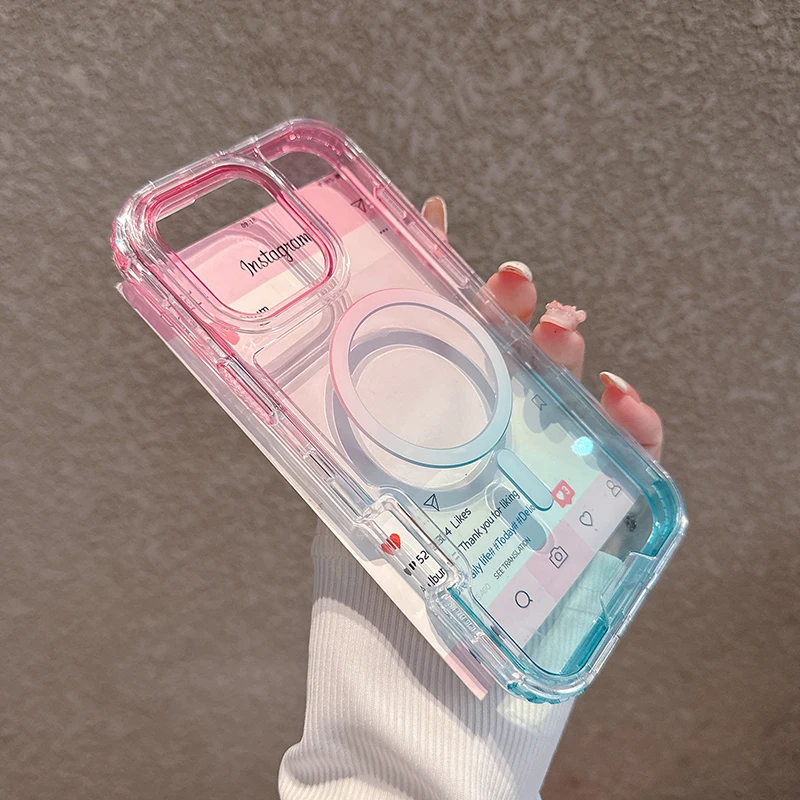 Premium 3in1 Gradient Protect  - Gradient Color Case บทวิจารณ์และราคา