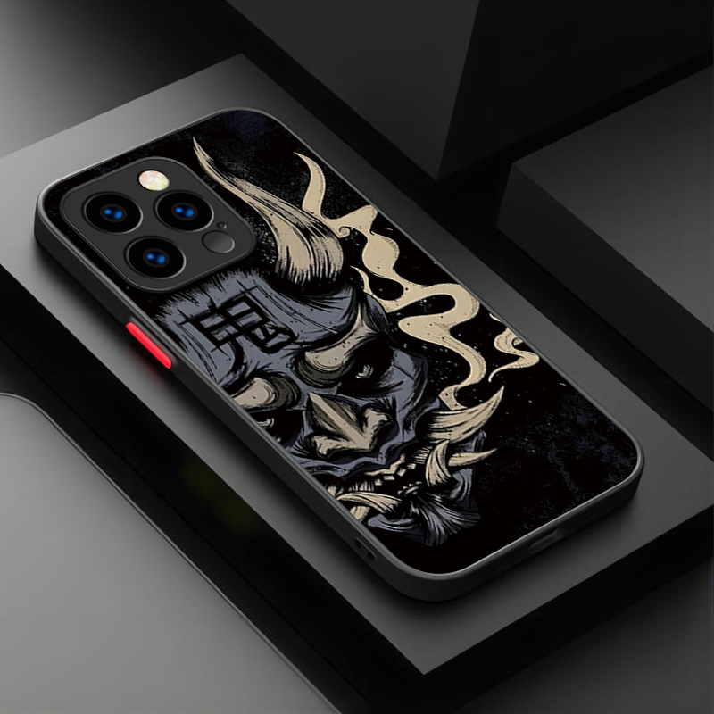 Samurai Hannya Mask Ghost Prin - Phone Cases Like Loopy บทวิจารณ์และราคา