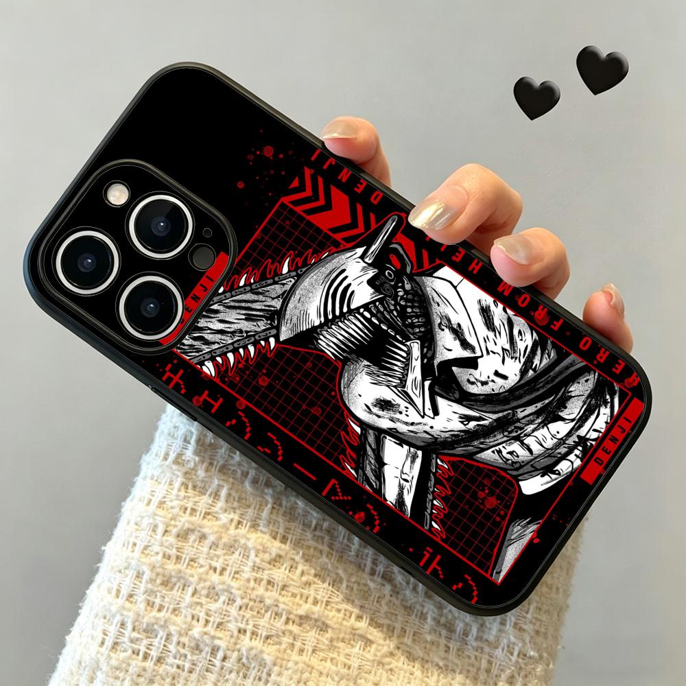 Hot Anime Chainsaw Man Wallpap - Phone Cases Men บทวิจารณ์และราคา