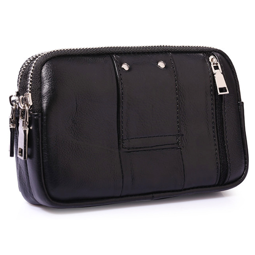 Men Genuine Leather Waist Fann - Phone Cases Blunt บทวิจารณ์และราคา
