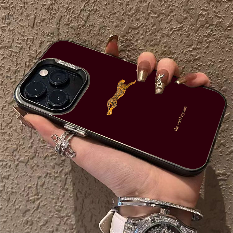 Minimalist Leopard Phone Case  - Phone Cases Trendy บทวิจารณ์และราคา