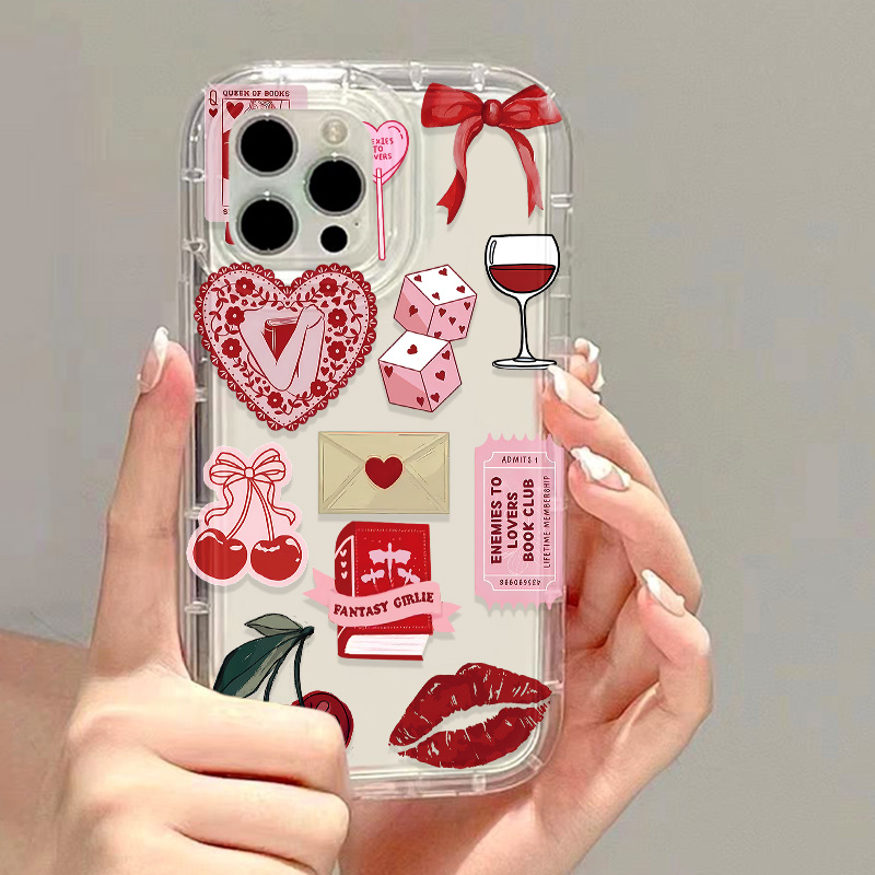 Korean Cute Cherry Bow Phone C - Phone Cases Xr Cute บทวิจารณ์และราคา