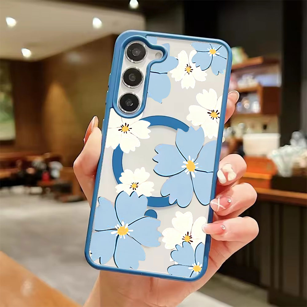 Attractive Beautiful Floral Pa - Phone Cases Magnetic บทวิจารณ์และราคา