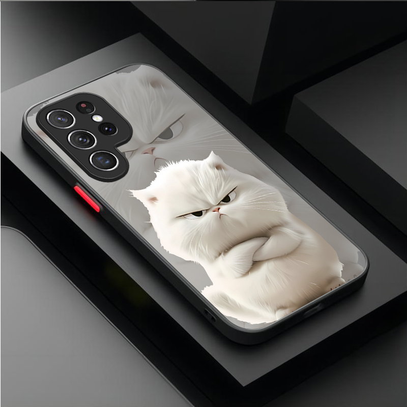 Angry Cat Couple Style Case fo - Phone Cases Galaxy S25 บทวิจารณ์และราคา