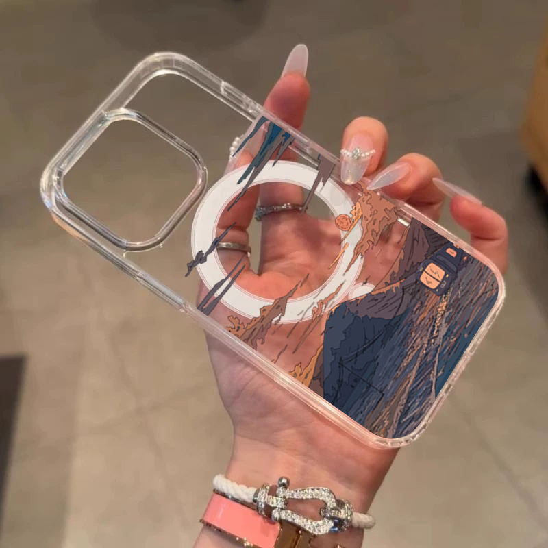Sunset Pattern Fashion Phone C - Phone Cases Trendy บทวิจารณ์และราคา