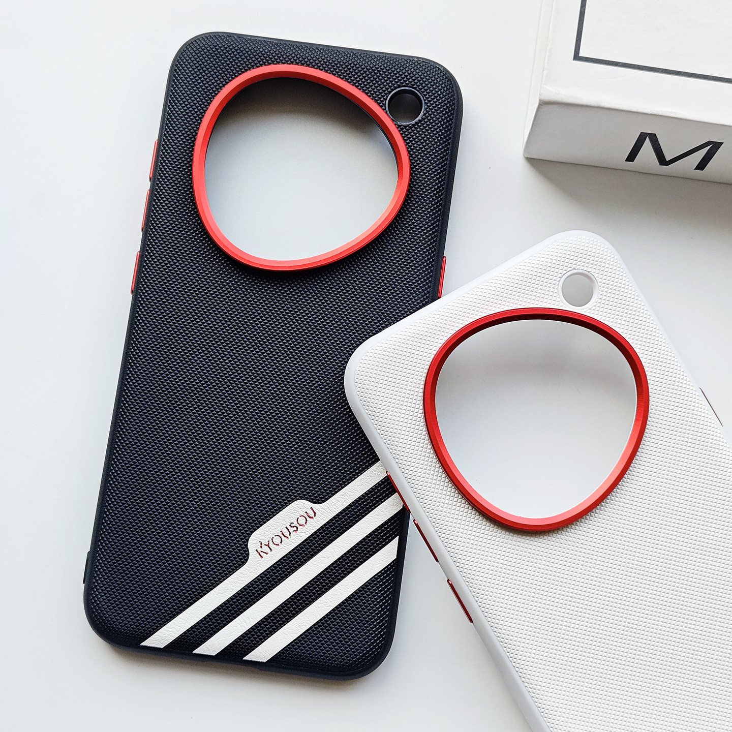 Light Luxury Striped Shockproo - Phone Cases Men บทวิจารณ์และราคา