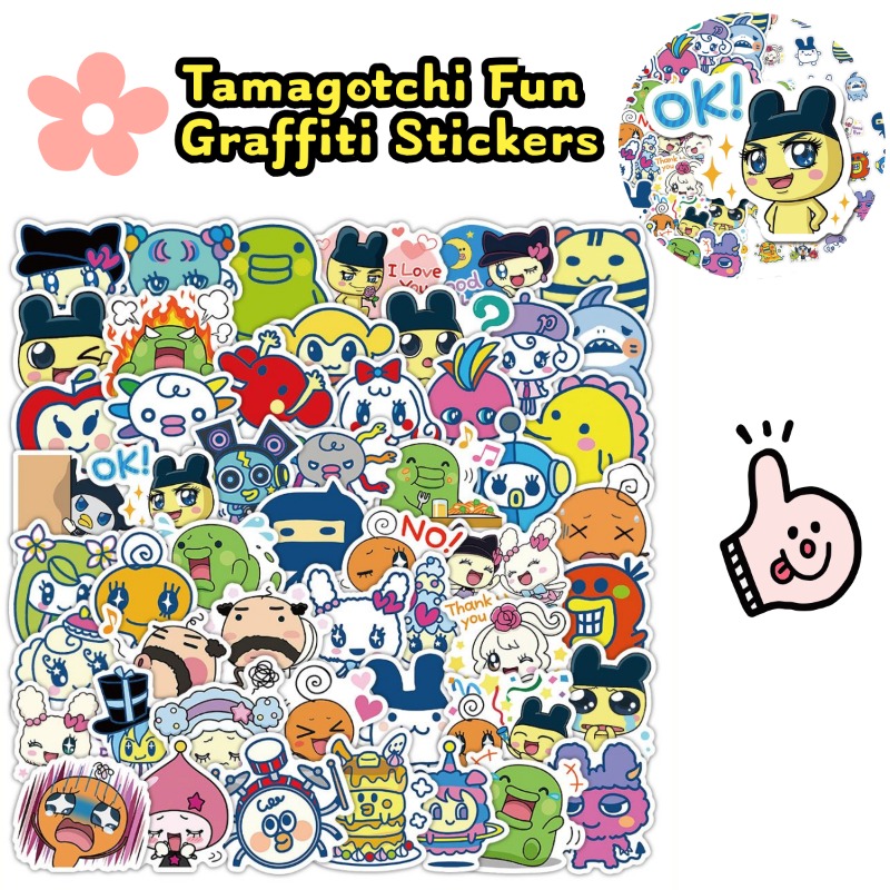 Japanese Tamagotchi Stickers E - Phone Cases Japanese บทวิจารณ์และราคา