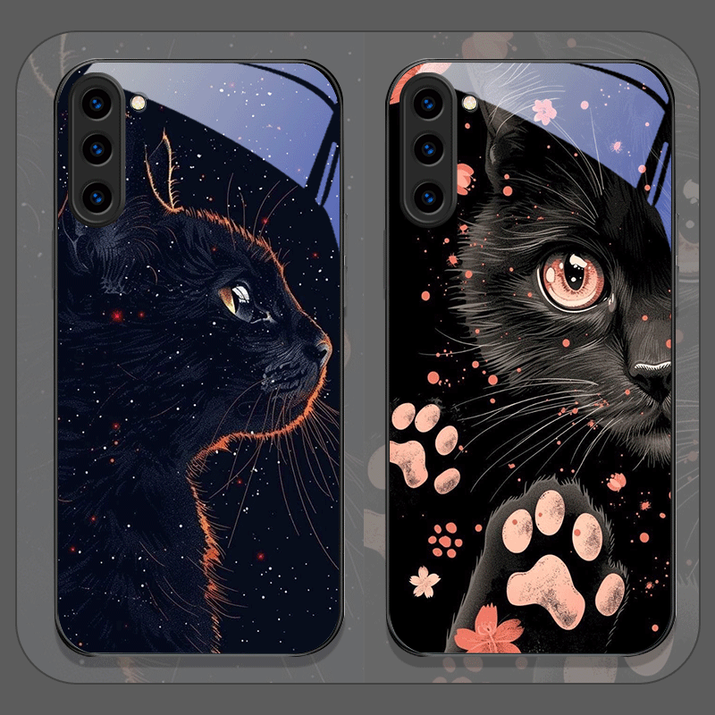 Black Personality Cool Cat Tem - Phone Cases Cool บทวิจารณ์และราคา