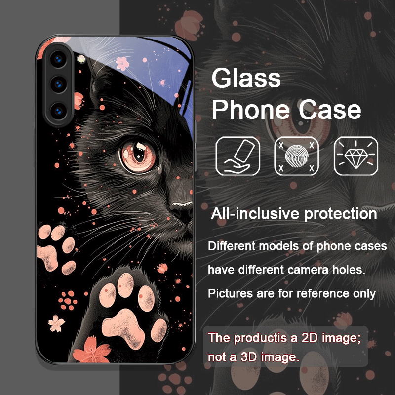 Black Personality Cool Cat Tem - Phone Cases Cool บทวิจารณ์และราคา