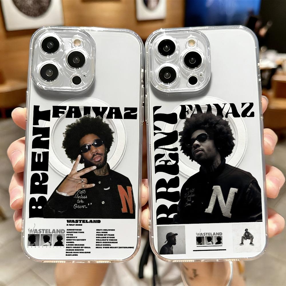 B-Brent Faiyaz Rapper Phone Ca - Phone Cases Magnetic บทวิจารณ์และราคา