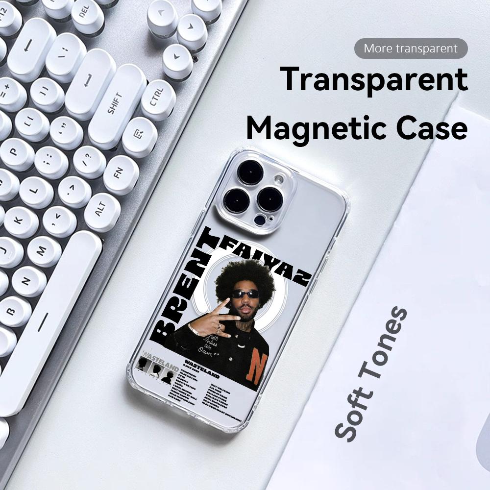 B-Brent Faiyaz Rapper Phone Ca - Phone Cases Magnetic บทวิจารณ์และราคา