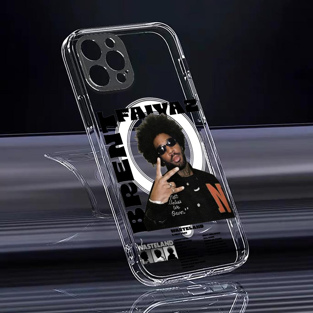 B-Brent Faiyaz Rapper Phone Ca - Phone Cases Magnetic บทวิจารณ์และราคา