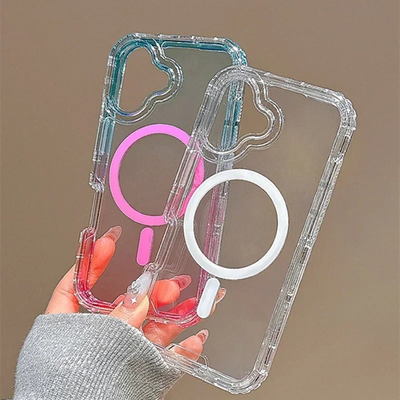 Hottest 3IN1 Gradient Clear fo - Gradient Color Case บทวิจารณ์และราคา