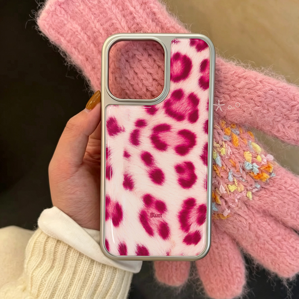 Luxury Blunt Pink Leopard Art  - Phone Cases Blunt บทวิจารณ์และราคา