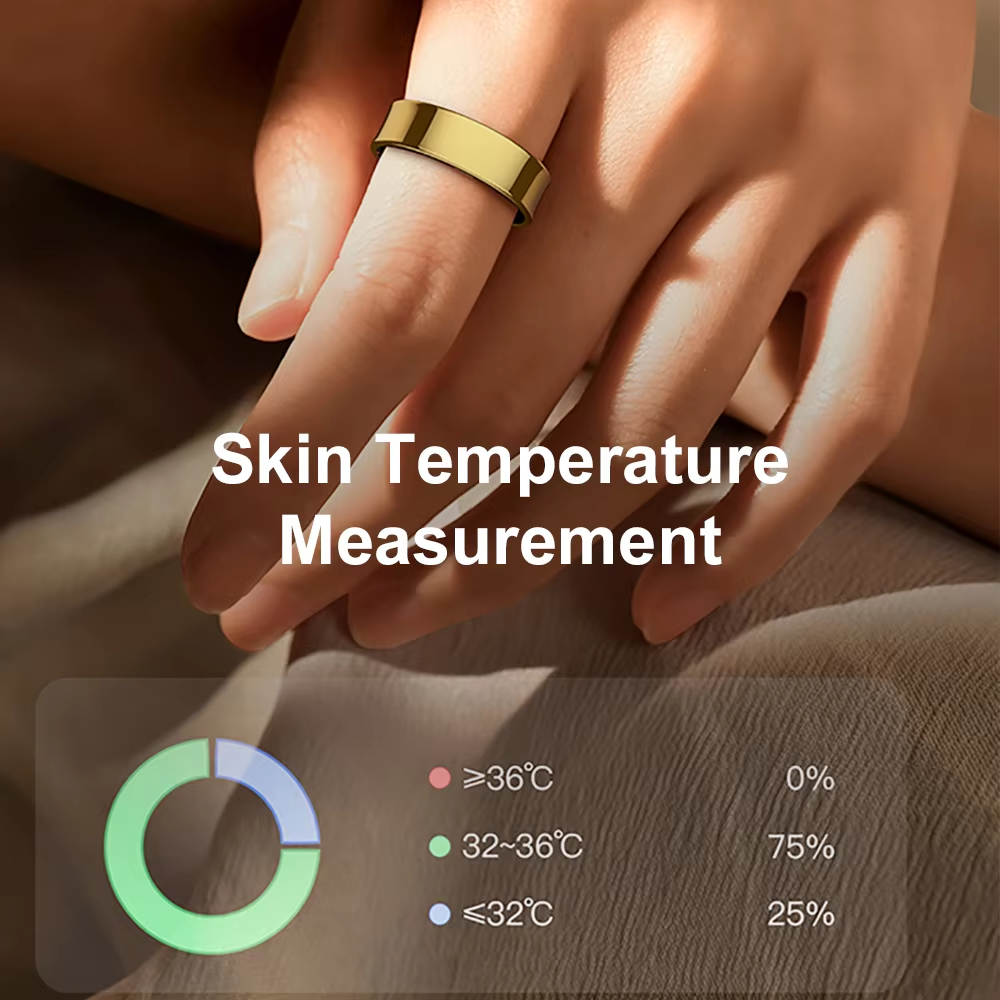 R09 Smart Ring Men Women with  - Phone Cases Android บทวิจารณ์และราคา