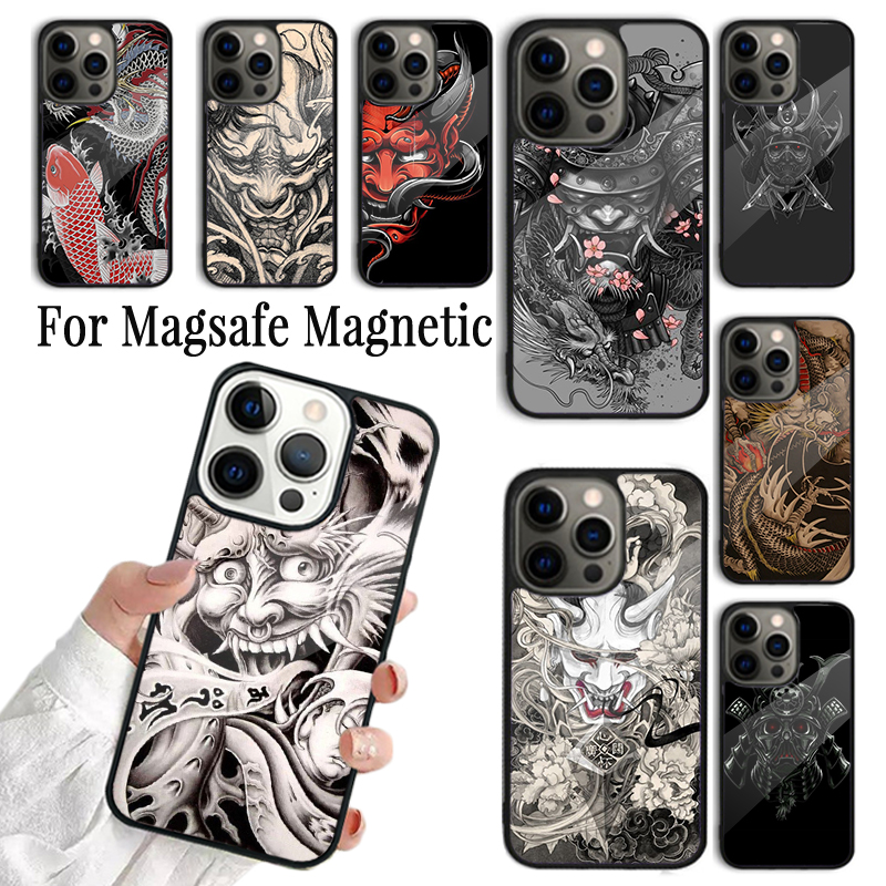 Japanese Hannya Mask Phone Cas - Phone Cases Japanese บทวิจารณ์และราคา
