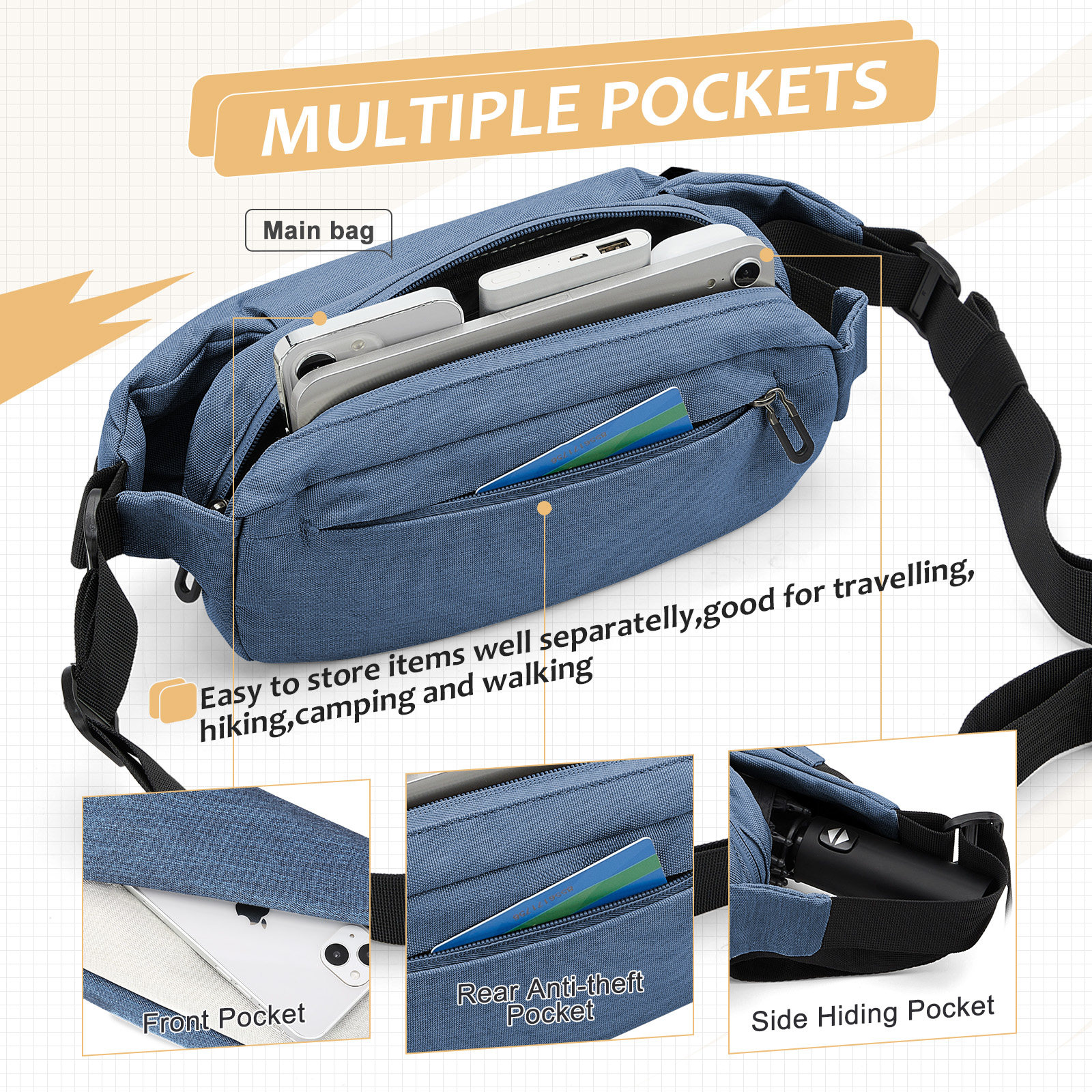 Fashionable Trendy Crossbody B - Phone Cases Men บทวิจารณ์และราคา