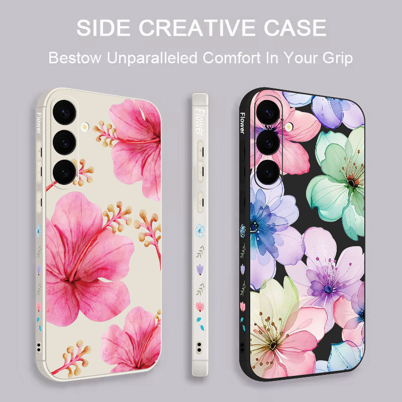 Lily Hibiscus Flower Print Pho - Phone Cases Galaxy S25 บทวิจารณ์และราคา