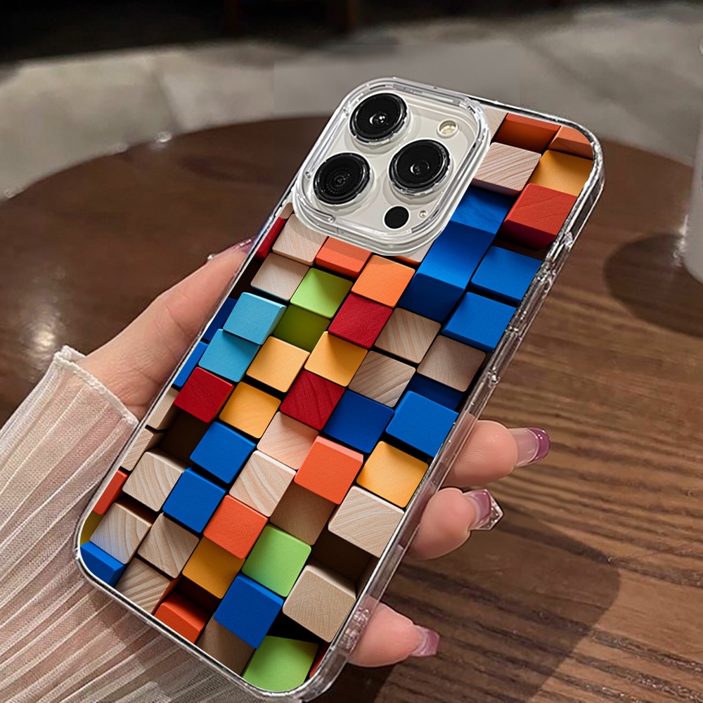 Colored Blocks Magnetic Wirele - Phone Cases Magnetic บทวิจารณ์และราคา