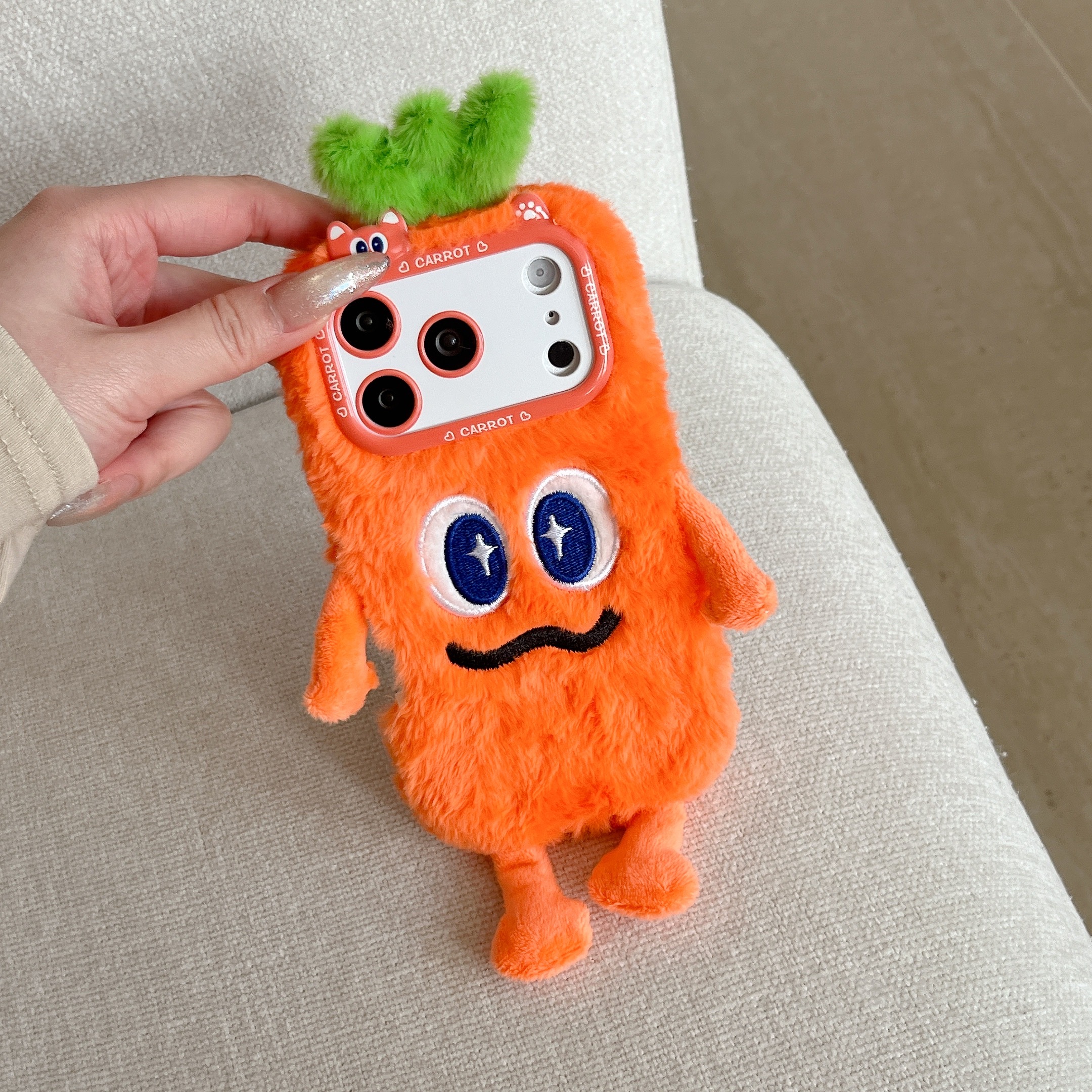 Cute Plush Phone Case with Qui - Phone Cases For Iphone 13 บทวิจารณ์และราคา