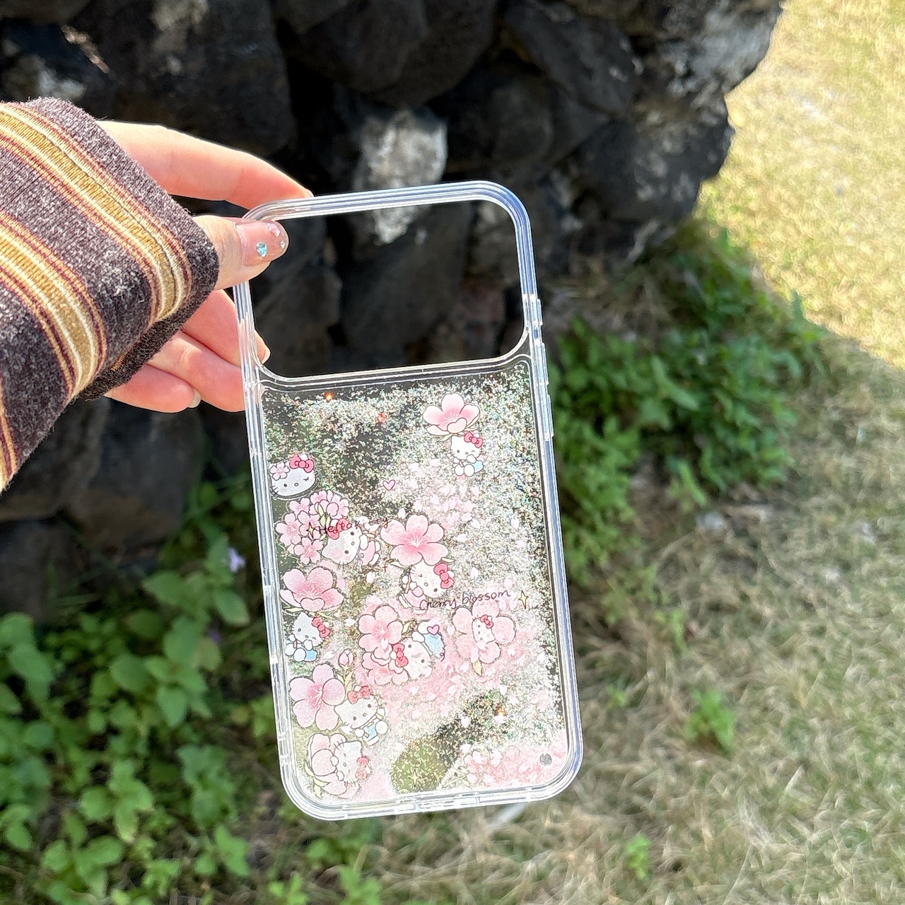 Sweet Pink Cherry Blossom For  - Phone Cases Pink บทวิจารณ์และราคา