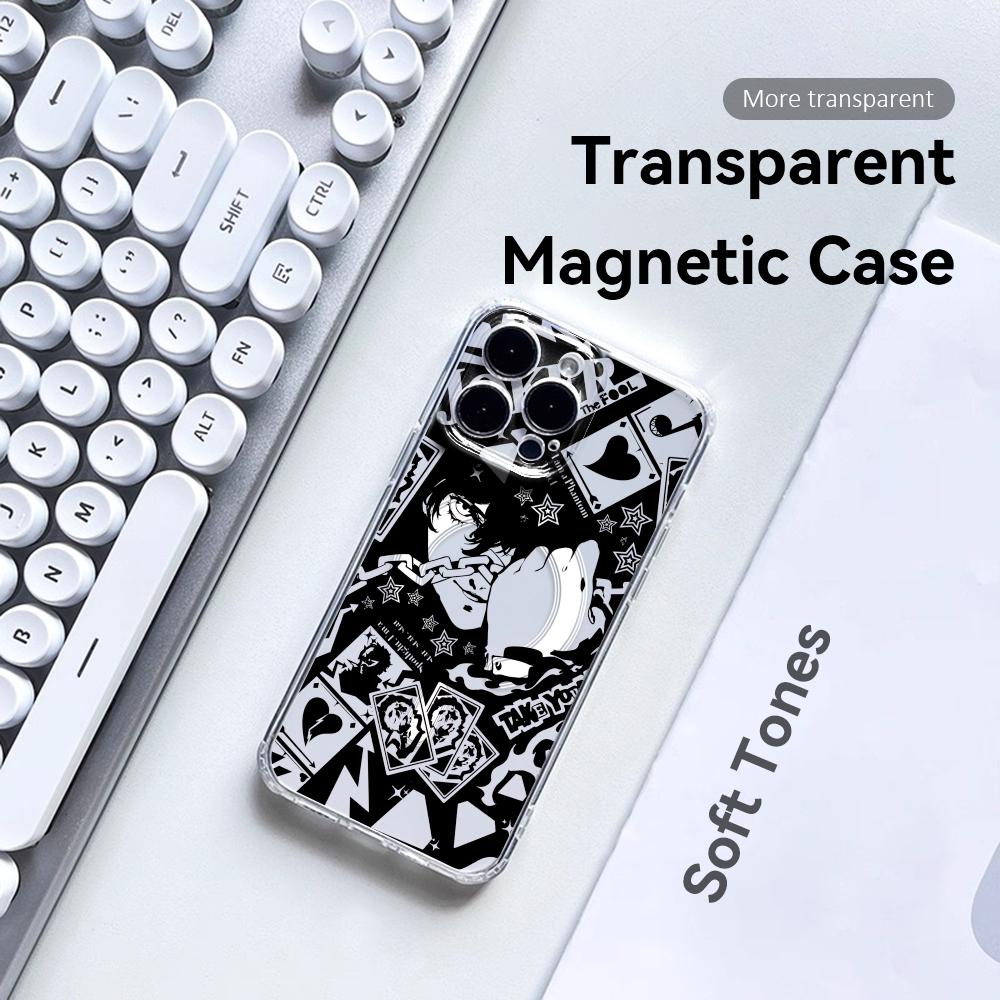 Game P-Persona 5 Phone Case Ma - Phone Cases Magnetic บทวิจารณ์และราคา