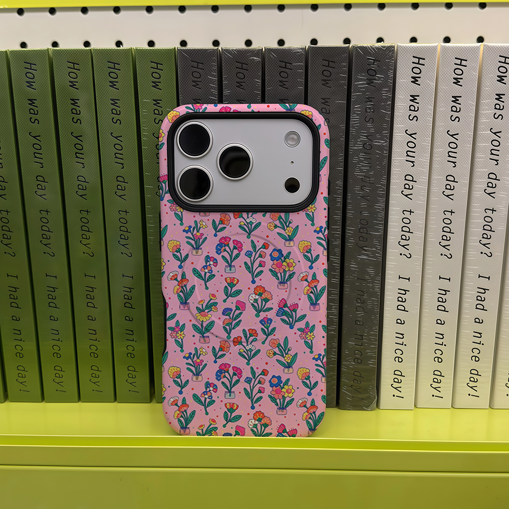 Colorful Floral Vase Phone Cas - Phone Cases Magnetic บทวิจารณ์และราคา