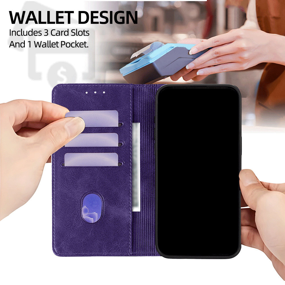 Painted Magnetic Flip Leather  - Phone Cases Galaxy S25 บทวิจารณ์และราคา