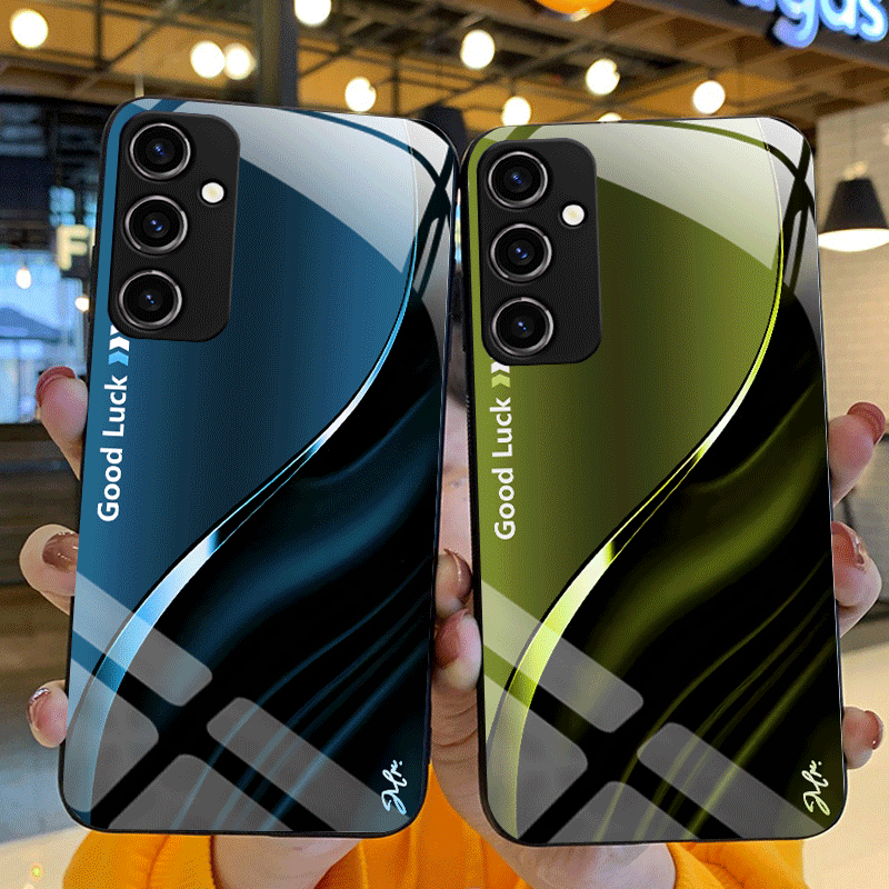 Hard Tempered Glass Case For R - Gradient Color Case บทวิจารณ์และราคา
