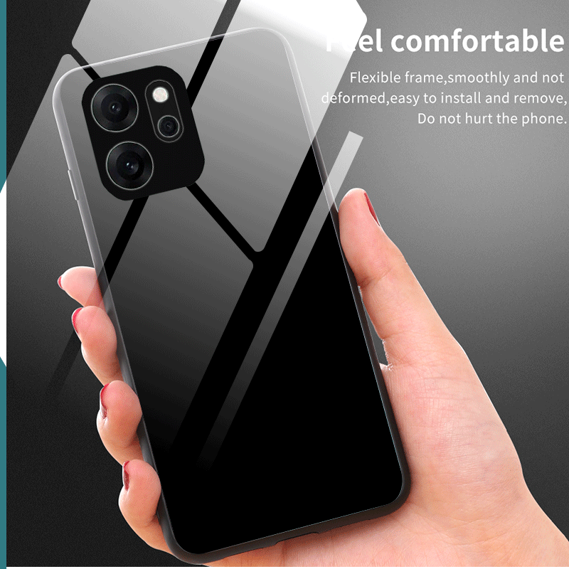 Hard Tempered Glass Case For R - Gradient Color Case บทวิจารณ์และราคา