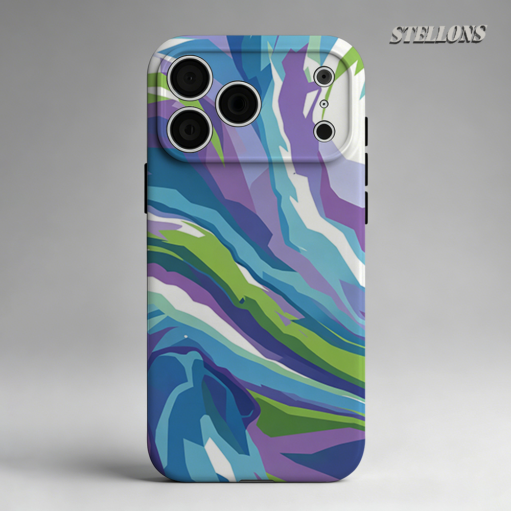 Pastel Abstract Wave Art Phone - Phone Cases Magnetic บทวิจารณ์และราคา