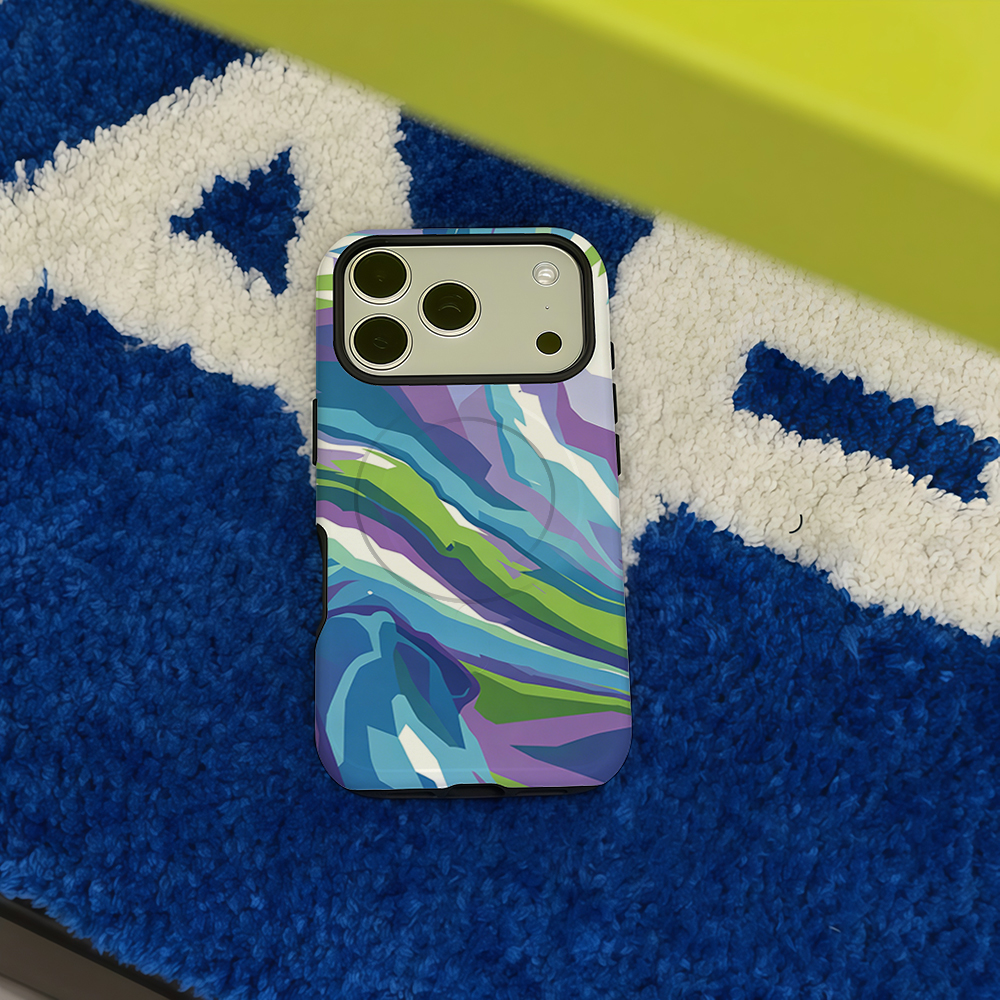 Pastel Abstract Wave Art Phone - Phone Cases Magnetic บทวิจารณ์และราคา